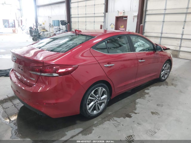 Продажа на аукционе авто 2017 Hyundai Elantra Limited, vin: 5NPD84LF4HH038234, номер лота: 45107527
