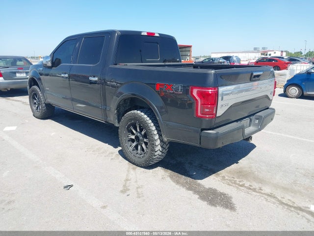45107560 :رقم المزاد ، 1FTEW1EG0FFD06220 vin ، 2015 Ford F-150 Platinum مزاد بيع