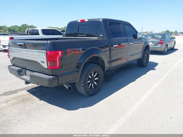 45107560 :رقم المزاد ، 1FTEW1EG0FFD06220 vin ، 2015 Ford F-150 Platinum مزاد بيع