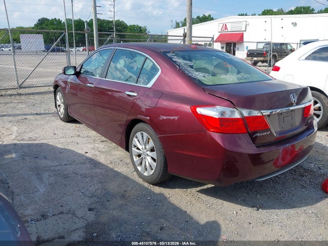 45107576 :رقم المزاد ، 1HGCR2F81DA192526 vin ، 2013 Honda Accord Ex-l مزاد بيع