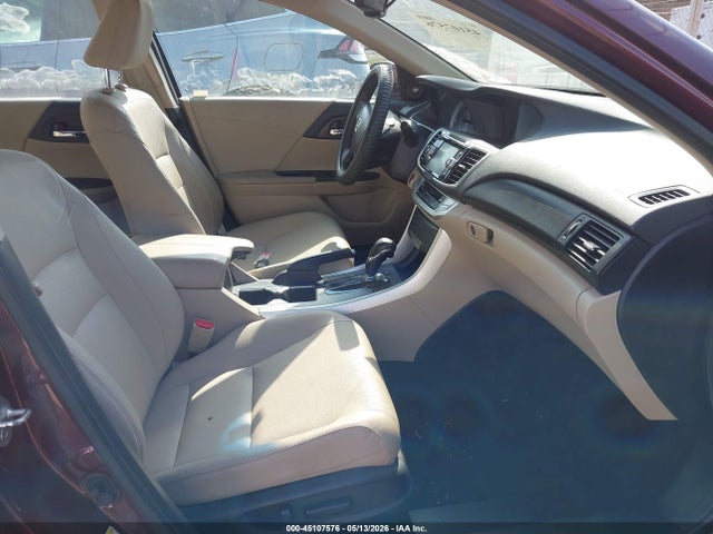 45107576 :رقم المزاد ، 1HGCR2F81DA192526 vin ، 2013 Honda Accord Ex-l مزاد بيع