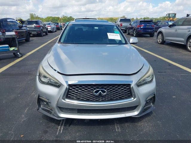 Продажа на аукционе авто 2018 Infiniti Q50 3.0t Sport, vin: JN1EV7APXJM358571, номер лота: 45107644