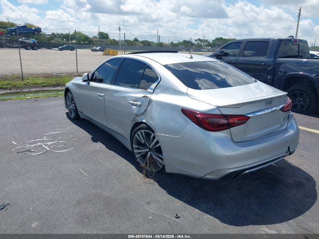 Продажа на аукционе авто 2018 Infiniti Q50 3.0t Sport, vin: JN1EV7APXJM358571, номер лота: 45107644