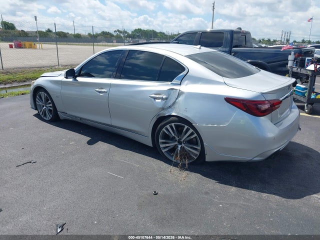 Продажа на аукционе авто 2018 Infiniti Q50 3.0t Sport, vin: JN1EV7APXJM358571, номер лота: 45107644