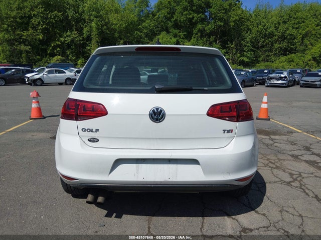 Продаж на аукціоні авто 2016 Volkswagen Golf Tsi S 4-door, vin: 3VW217AU3GM038276, номер лоту: 45107648