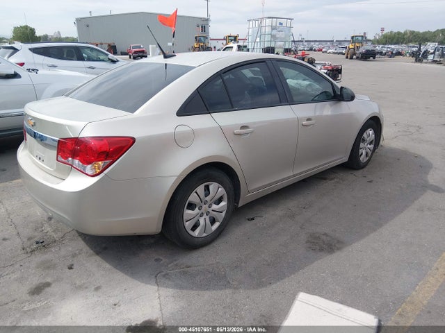 Продаж на аукціоні авто 2014 Chevrolet Cruze Ls Auto, vin: 1G1PA5SH5E7426673, номер лоту: 45107651