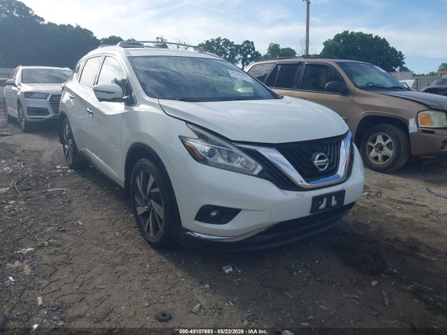 Продажа на аукционе авто 2017 Nissan Murano Platinum, vin: 5N1AZ2MG8HN119633, номер лота: 45107693
