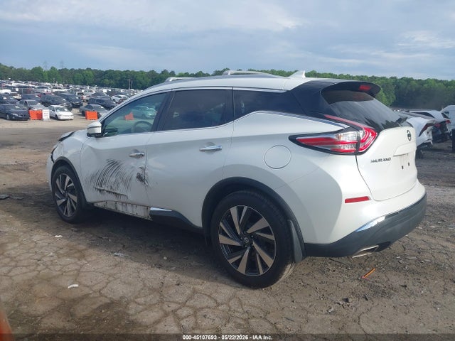 Продажа на аукционе авто 2017 Nissan Murano Platinum, vin: 5N1AZ2MG8HN119633, номер лота: 45107693