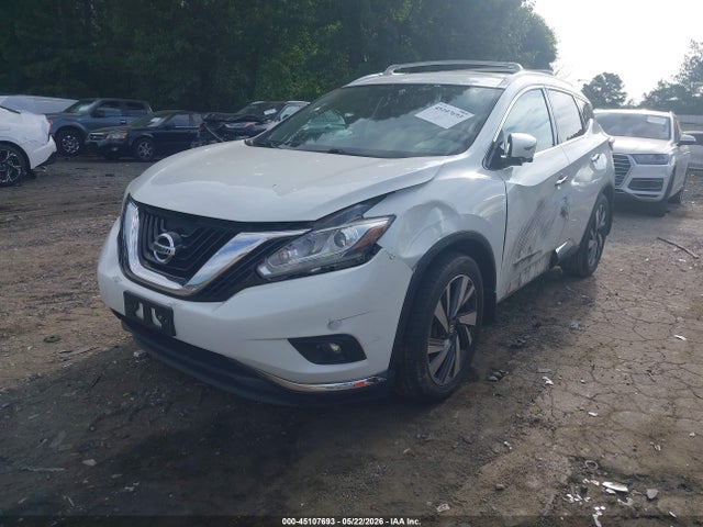 Продажа на аукционе авто 2017 Nissan Murano Platinum, vin: 5N1AZ2MG8HN119633, номер лота: 45107693