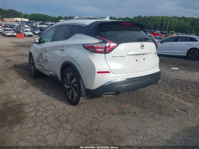 Продажа на аукционе авто 2017 Nissan Murano Platinum, vin: 5N1AZ2MG8HN119633, номер лота: 45107693