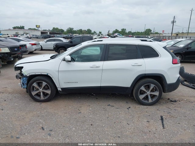 2019 Jeep Cherokee Limited Fwd მანქანა იყიდება აუქციონზე, vin: 1C4PJLDXXKD381775, აუქციონის ნომერი: 45107744