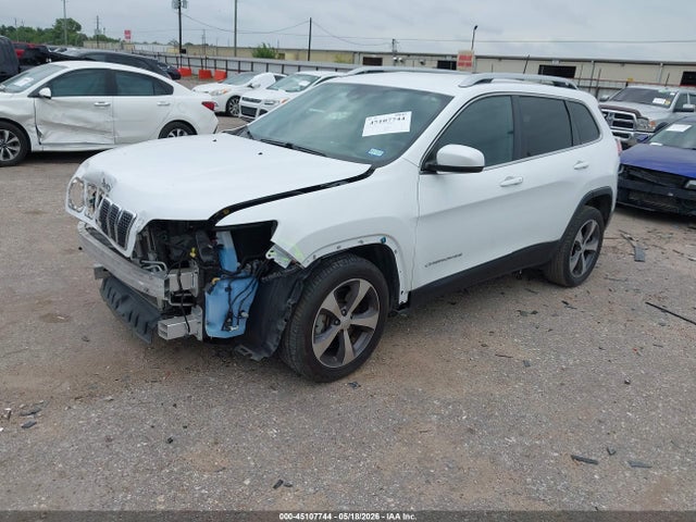 2019 Jeep Cherokee Limited Fwd მანქანა იყიდება აუქციონზე, vin: 1C4PJLDXXKD381775, აუქციონის ნომერი: 45107744