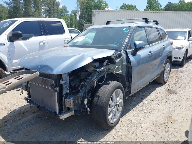 2024 Toyota Highlander Hybrid Limited მანქანა იყიდება აუქციონზე, vin: 5TDYARAH4RS537912, აუქციონის ნომერი: 45107765