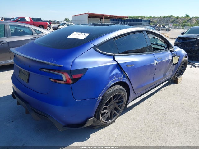 45107772 :رقم المزاد ، 5YJ3E1EA1SF961880 vin ، 2025 Tesla Model 3 Long Range Rear-wheel Drive/standard Rear-wheel Drive مزاد بيع