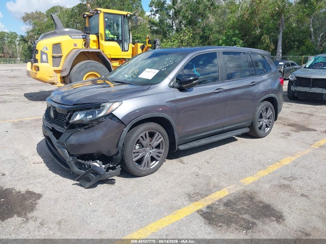 2021 Honda Passport 2wd Ex-l მანქანა იყიდება აუქციონზე, vin: 5FNYF7H56MB000649, აუქციონის ნომერი: 45107775