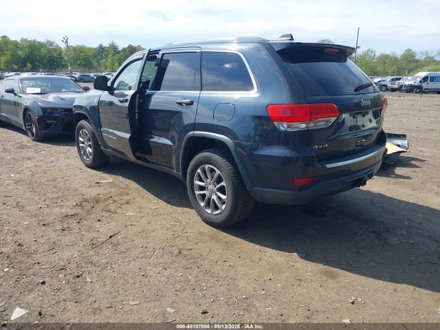 2015 Jeep Grand Cherokee Limited მანქანა იყიდება აუქციონზე, vin: 1C4RJFBG7FC172342, აუქციონის ნომერი: 45107808