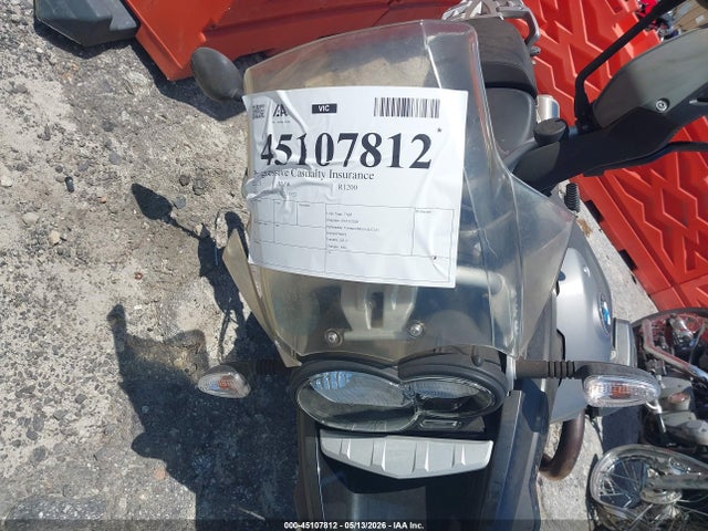 Продаж на аукціоні авто 2013 Bmw R1200 Gs, vin: WB1046006DZX53523, номер лоту: 45107812