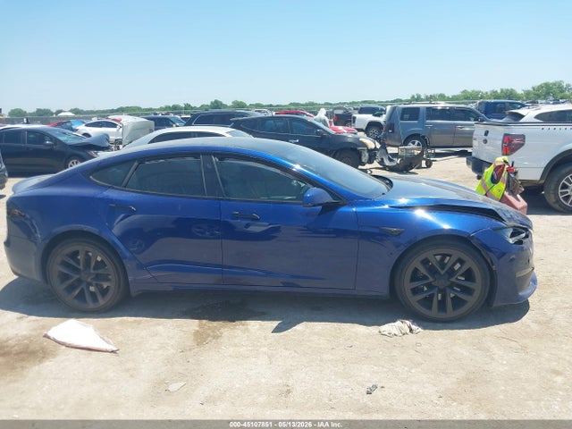 5YJSA1E68NF487031 Tesla Model S Plaid Tri Motor All-wheel Drive