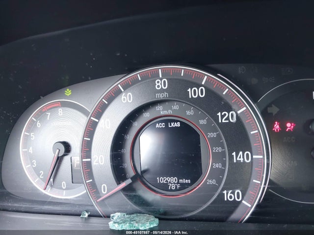 45107887 :رقم المزاد ، 1HGCT2B92HA005221 vin ، 2017 Honda Accord Ex-l V6 مزاد بيع