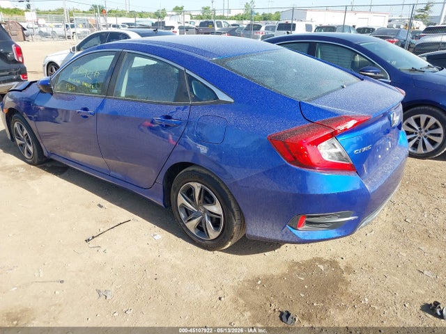 45107922 :رقم المزاد ، 2HGFC2F69LH566622 vin ، 2020 Honda Civic Lx مزاد بيع