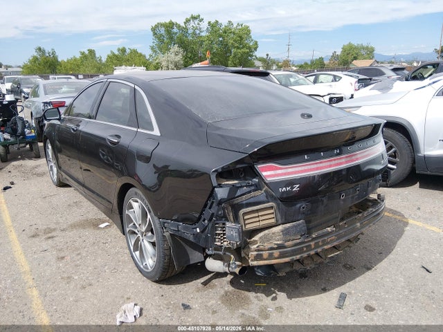 2017 Lincoln Mkz Reserve მანქანა იყიდება აუქციონზე, vin: 3LN6L5FC2HR615527, აუქციონის ნომერი: 45107928