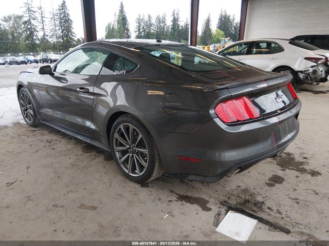 45107941 :رقم المزاد ، 1FA6P8CF7G5323789 vin ، 2016 Ford Mustang Gt Premium مزاد بيع