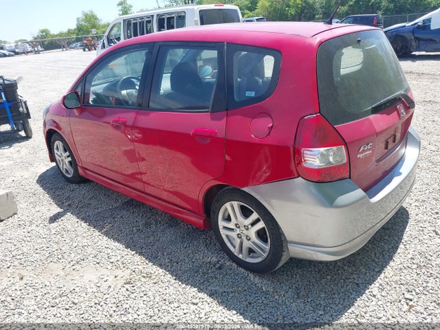 2007 Honda Fit Sport მანქანა იყიდება აუქციონზე, vin: JHMGD38637S063443, აუქციონის ნომერი: 45107979