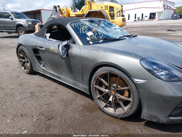 2024 Porsche 718 Boxster Gts 4.0 მანქანა იყიდება აუქციონზე, vin: WP0CD2A86RK228331, აუქციონის ნომერი: 45108033