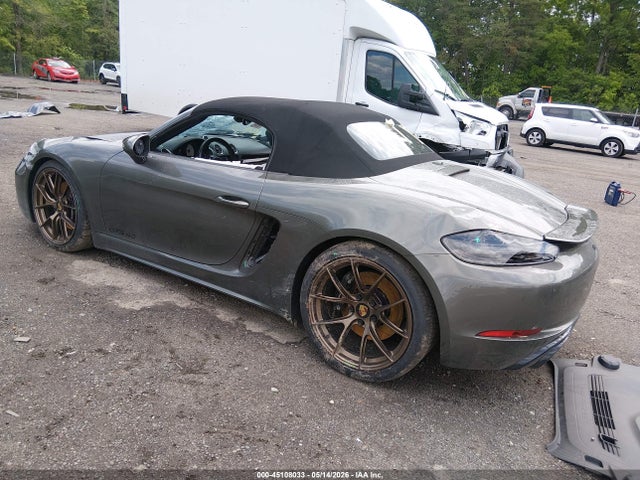 2024 Porsche 718 Boxster Gts 4.0 მანქანა იყიდება აუქციონზე, vin: WP0CD2A86RK228331, აუქციონის ნომერი: 45108033