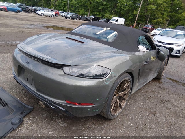 2024 Porsche 718 Boxster Gts 4.0 მანქანა იყიდება აუქციონზე, vin: WP0CD2A86RK228331, აუქციონის ნომერი: 45108033