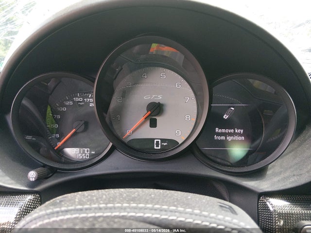 2024 Porsche 718 Boxster Gts 4.0 მანქანა იყიდება აუქციონზე, vin: WP0CD2A86RK228331, აუქციონის ნომერი: 45108033