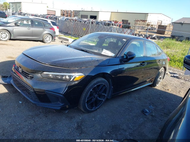 2022 Honda Civic Sport მანქანა იყიდება აუქციონზე, vin: 2HGFE2F5XNH573924, აუქციონის ნომერი: 45108049