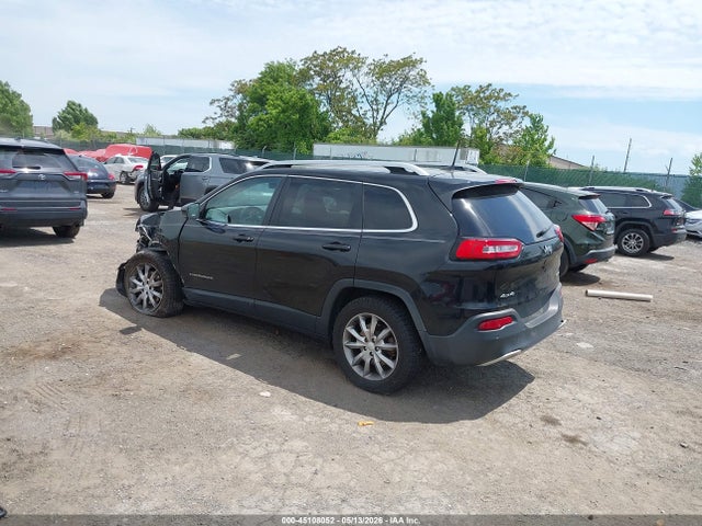 2018 Jeep Cherokee Limited 4x4 მანქანა იყიდება აუქციონზე, vin: 1C4PJMDB3JD517804, აუქციონის ნომერი: 45108052