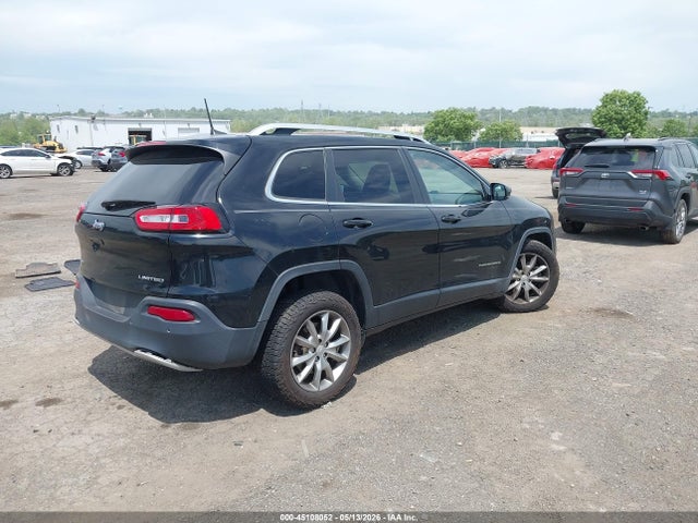 2018 Jeep Cherokee Limited 4x4 მანქანა იყიდება აუქციონზე, vin: 1C4PJMDB3JD517804, აუქციონის ნომერი: 45108052
