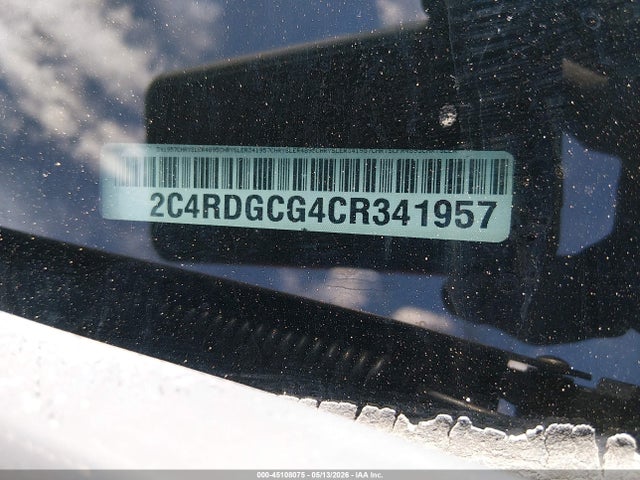 Auction sale of the 2012 Dodge Grand Caravan Sxt, vin: 2C4RDGCG4CR341957, lot number: 45108075
