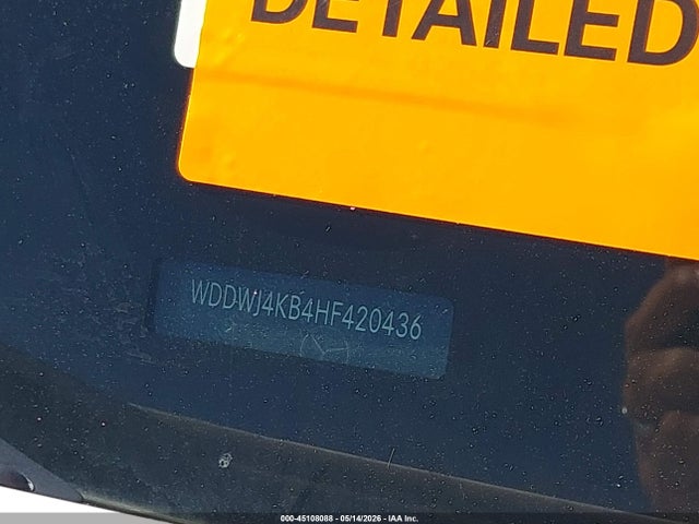 WDDWJ4KB4HF420436 Mercedes-Benz C 300 4matic
