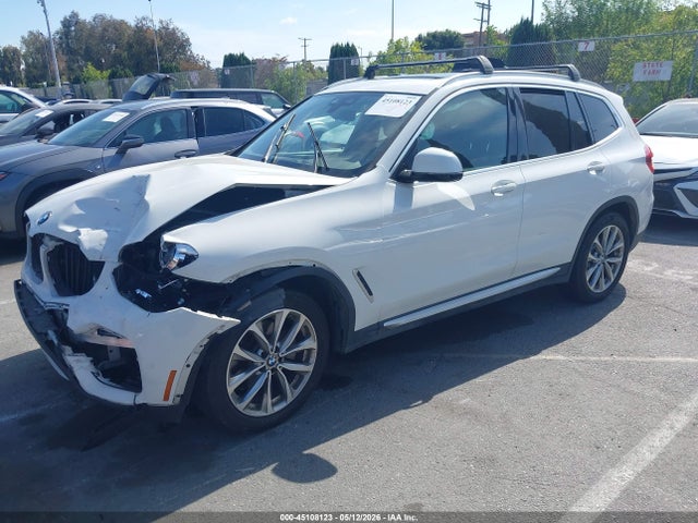 Aukcja sprzedaży 2019 Bmw X3 Sdrive30i, vin: 5UXTR7C51KLE88249, numer aukcji: 45108123