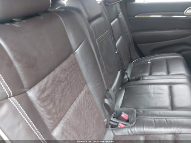 45108163 :رقم المزاد ، 1C4RJFCG4JC361277 vin ، 2018 Jeep Grand Cherokee Overland 4x4 مزاد بيع