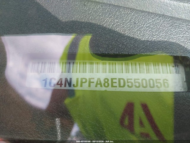 Aukcja sprzedaży 2014 Jeep Patriot Latitude, vin: 1C4NJPFA8ED550056, numer aukcji: 45108166