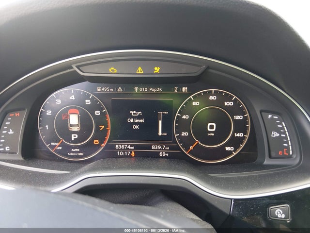 Продажа на аукционе авто 2017 Audi Q7 3.0t Premium, vin: WA1VAAF72HD057070, номер лота: 45108193