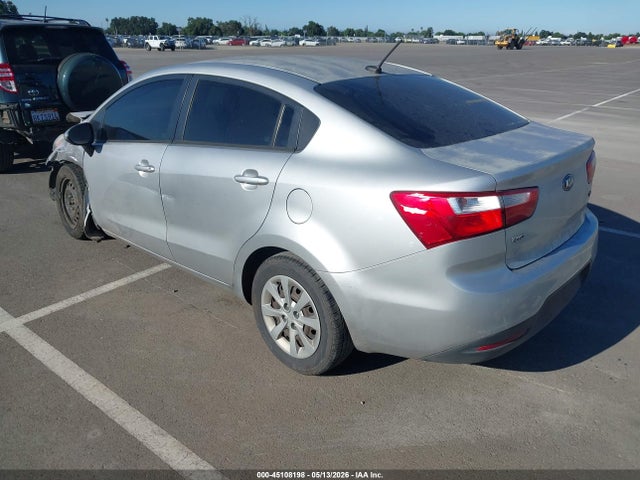 Auction sale of the 2014 Kia Rio Lx, vin: KNADM4A38E6385900, lot number: 45108198