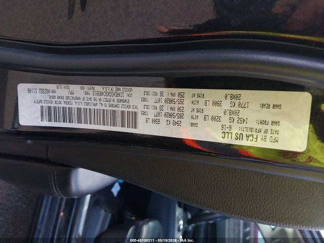 1C4RDHDGXGC483913 Dodge DURANGO LIMITED