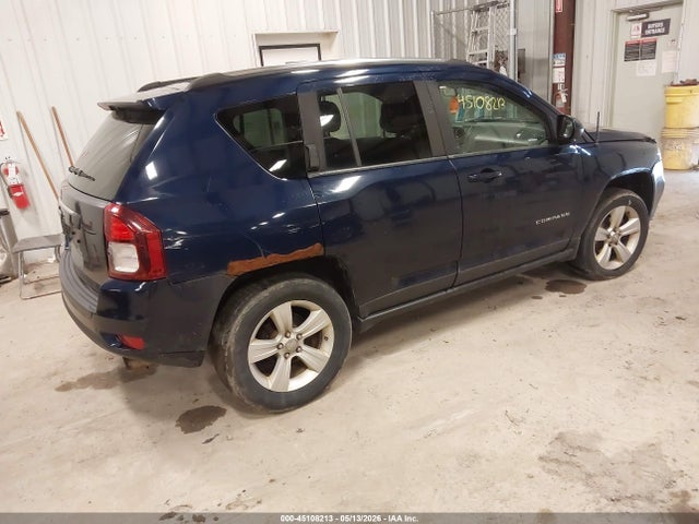 2014 Jeep Compass Sport მანქანა იყიდება აუქციონზე, vin: 1C4NJDBBXED828744, აუქციონის ნომერი: 45108213