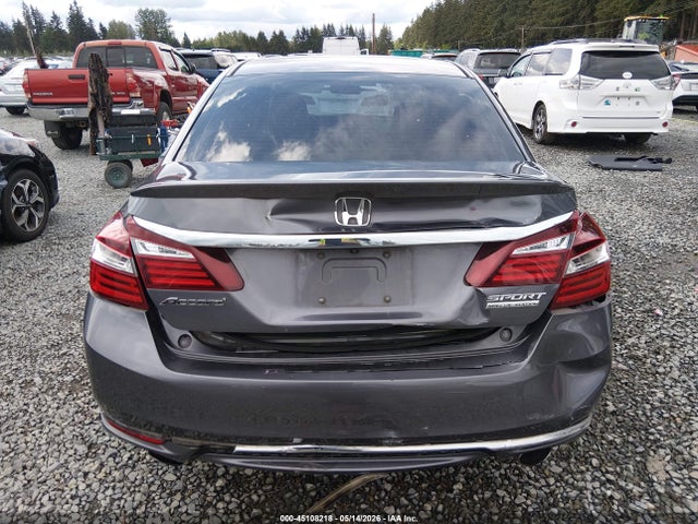Продажа на аукционе авто 2017 Honda Accord Sport Se, vin: 1HGCR2F11HA033742, номер лота: 45108218