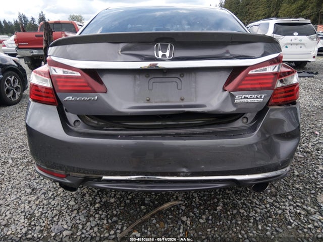 Продажа на аукционе авто 2017 Honda Accord Sport Se, vin: 1HGCR2F11HA033742, номер лота: 45108218