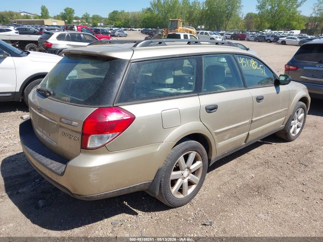2008 Subaru Outback 2.5i/2.5i L.l. Bean Edition მანქანა იყიდება აუქციონზე, vin: 4S4BP61C887302215, აუქციონის ნომერი: 45108251