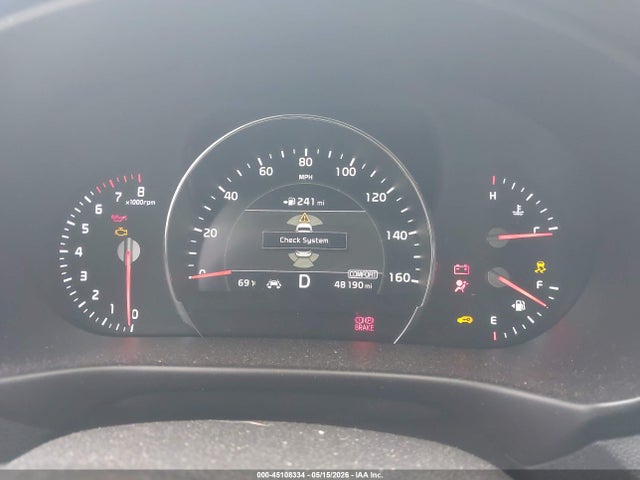 45108334 :رقم المزاد ، 5XYPK4A51KG524636 vin ، 2019 Kia Sorento 3.3l Sx مزاد بيع