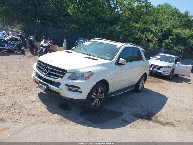 45108352 :رقم المزاد ، 4JGDA5HB0CA026920 vin ، 2012 Mercedes-benz Ml 350 4matic مزاد بيع