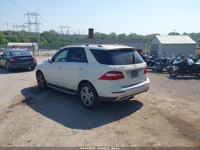 45108352 :رقم المزاد ، 4JGDA5HB0CA026920 vin ، 2012 Mercedes-benz Ml 350 4matic مزاد بيع