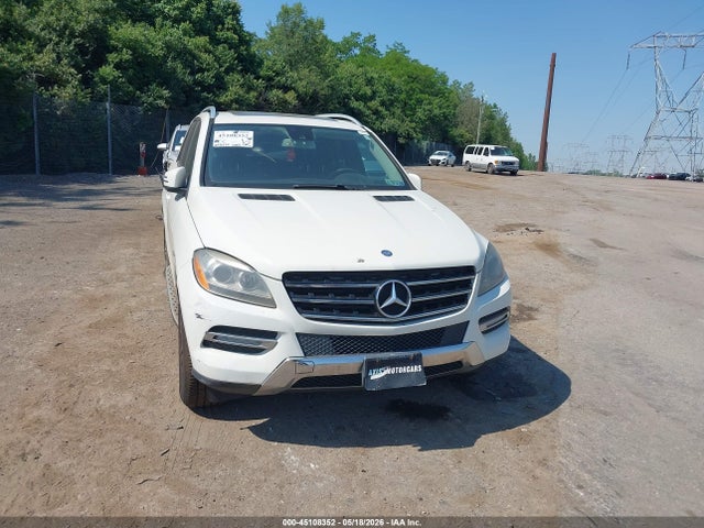 45108352 :رقم المزاد ، 4JGDA5HB0CA026920 vin ، 2012 Mercedes-benz Ml 350 4matic مزاد بيع